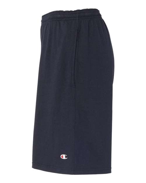 Cotton Jersey 9" Shorts with Pockets | USA Decoration