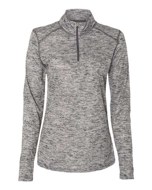 Women’s Tonal Blend Quarter-Zip Pullover | USA Decoration