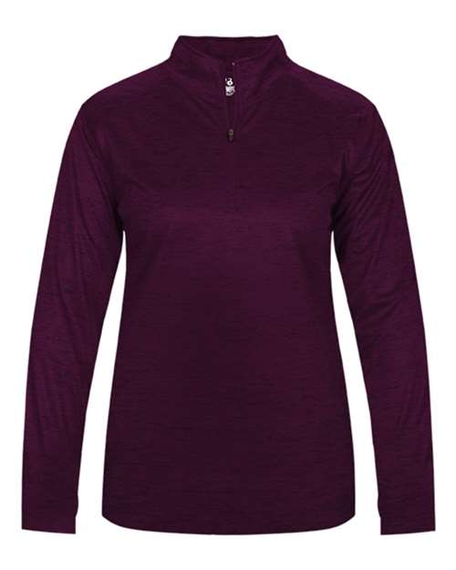 Women’s Tonal Blend Quarter-Zip Pullover | USA Decoration