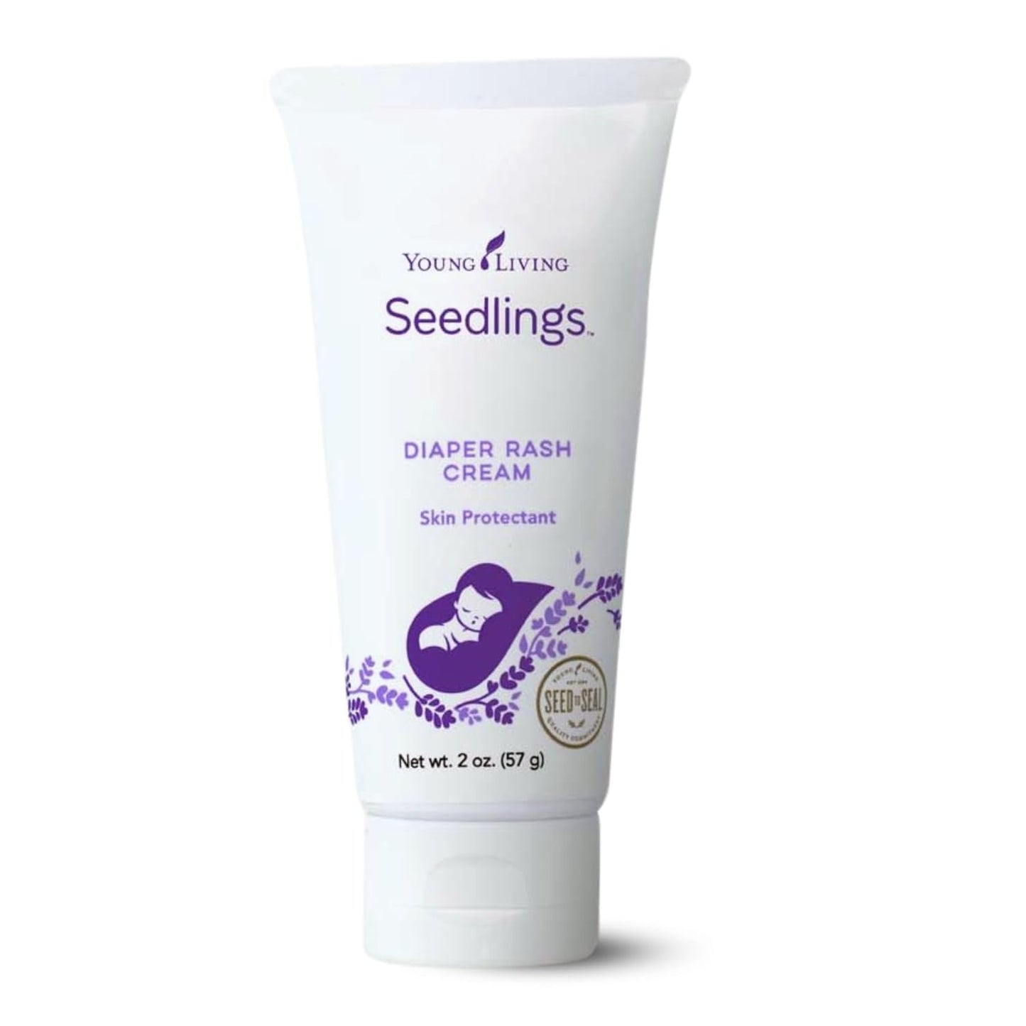 Gentle Diaper Rash Cream – Baby Skin Care, 2 oz