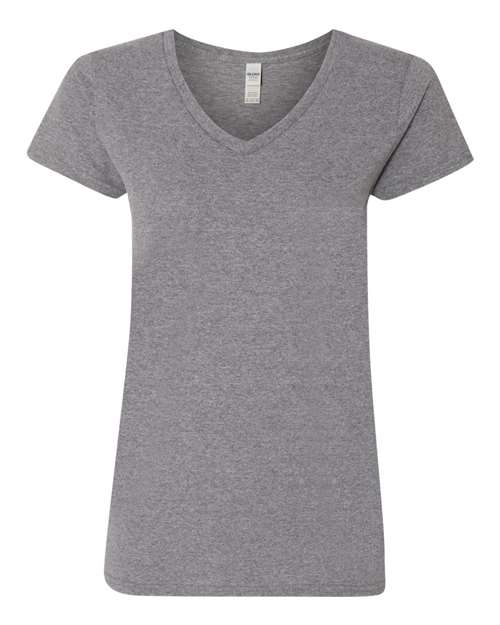 Heavy Cotton™ Women’s V-Neck T-Shirt | USA Decoration
