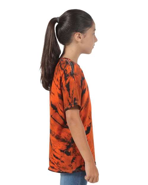 Tiger Stripe Tie-Dyed T-Shirt | USA Decoration