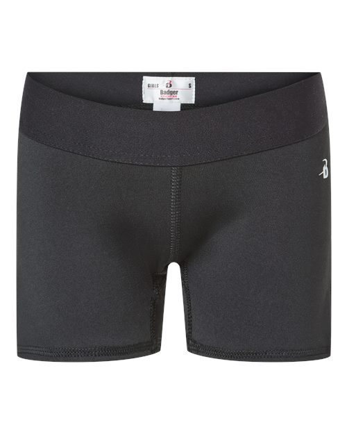 Girls' Pro-Compression Shorts | USA Decoration®