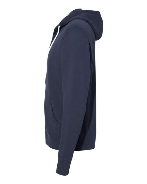 Lightweight Full-Zip Hooded Sweatshirt | USA Decoration