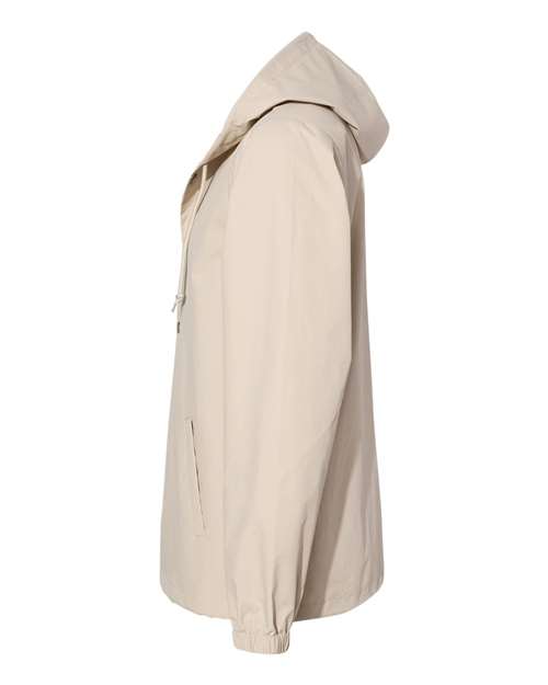 Water-Resistant Hooded Windbreaker | USA Decoration