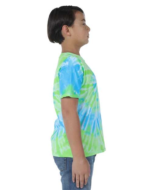 Youth Typhoon Tie-Dyed T-Shirt | USA Decoration
