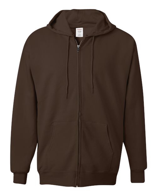 Ultimate Cotton® Full-Zip Hooded Sweatshirt | USA Decoration
