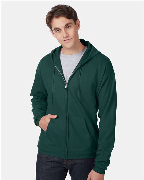 Ecosmart® Full-Zip Hooded Sweatshirt | USA Decoration