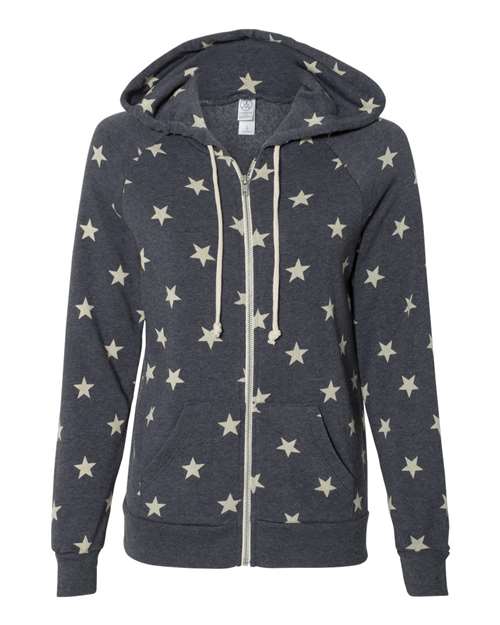 Women’s Adrian Eco-Fleece Full-Zip Hoodie | USA Decoration