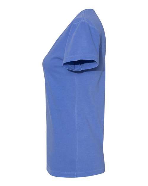 Garment-Dyed WomenÕs Midweight V-Neck T-Shirt | USA Decoration®