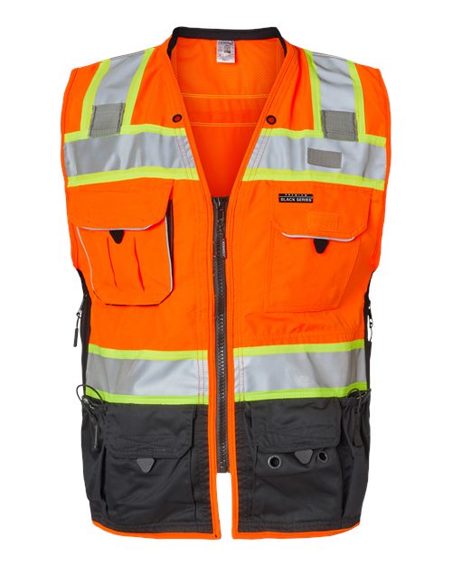 Premium Black Series® Surveyors Vest | USA Decoration