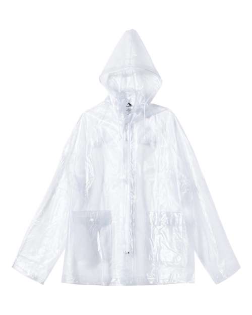 Clear Hooded Rain Jacket | USA Decoration