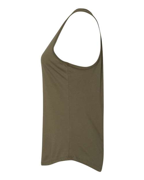 Women's Gathered Racerback Tank | USA Decoration