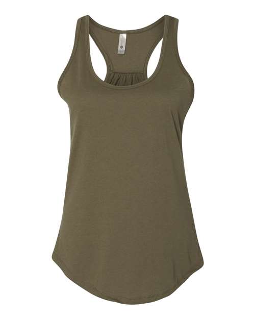 Women's Gathered Racerback Tank | USA Decoration