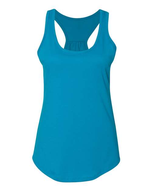 Women's Gathered Racerback Tank | USA Decoration