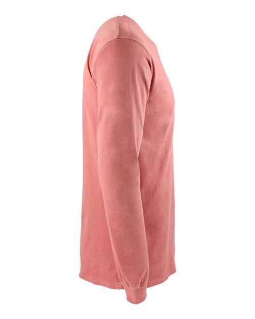 Inspired Dye Long Sleeve Pocket Crew | USA Decoration
