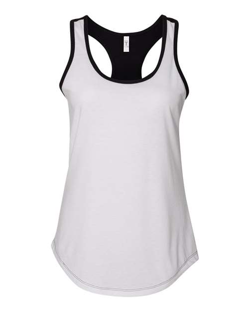 Women’s Ideal Colorblocked Racerback Tank | USA Decoration
