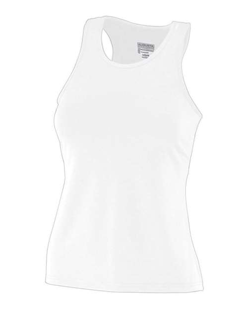Women's Solid Racerback Tank Top | USA Decoration