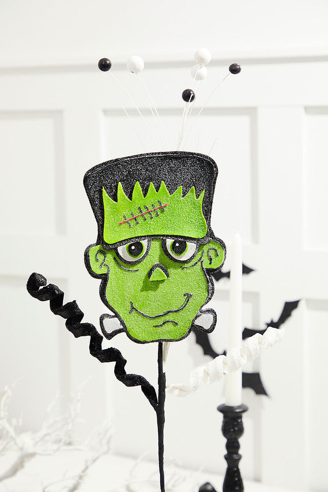 26” Frankie Halloween Pick Cute Frankenstein Decoration for Spooky Fun