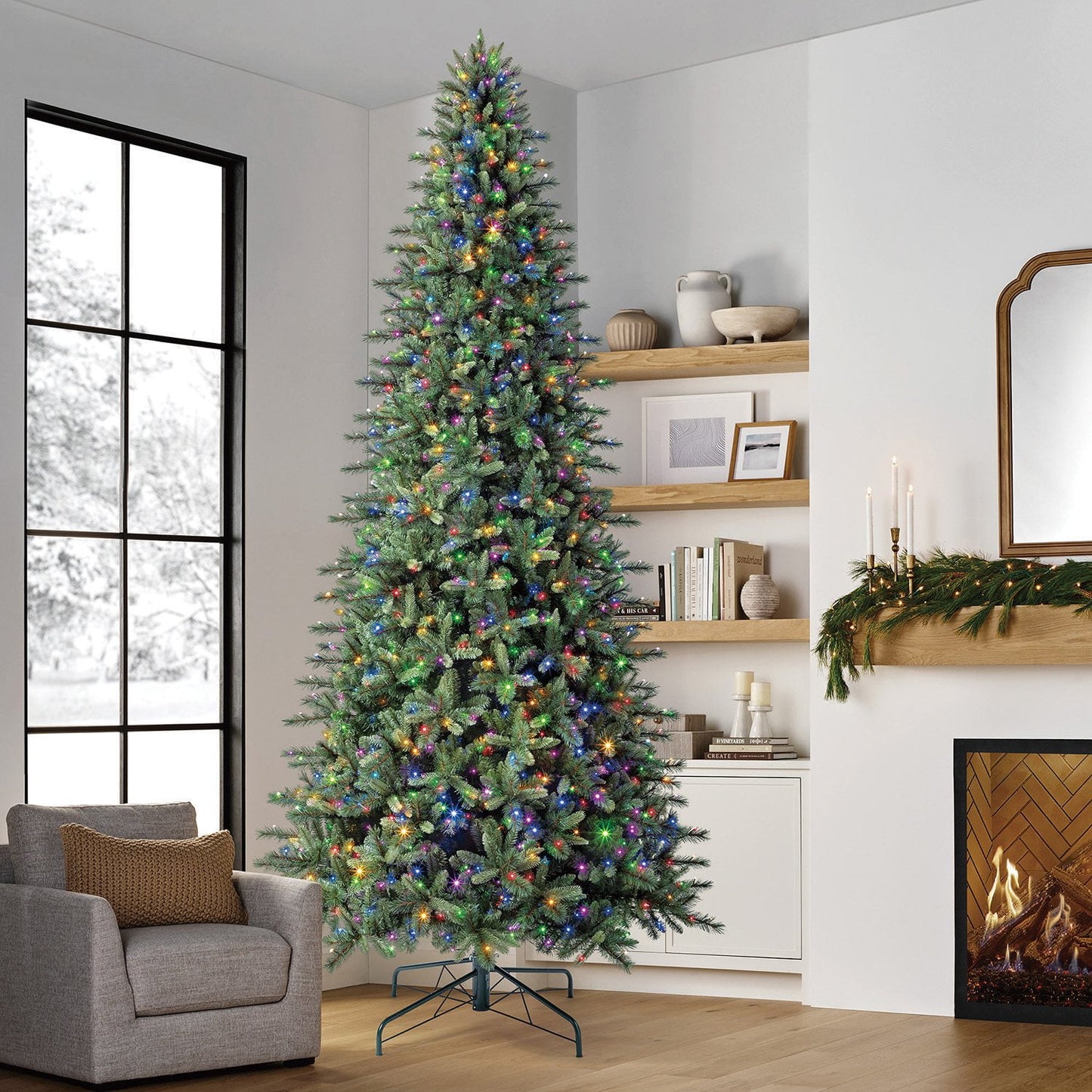 Member's Mark 12' Augusta Pine Pre-Lit Christmas Tree | USA Decoration®