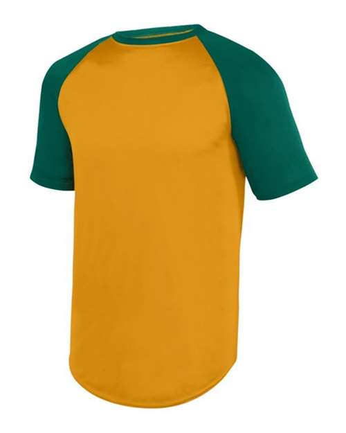 Wicking Short Sleeve Baseball Jersey | USA Decoration