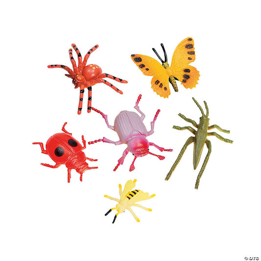 1 Set(s): Bulk 76 Pc. Mini Just Buggy Bugs | USA Decoration®
