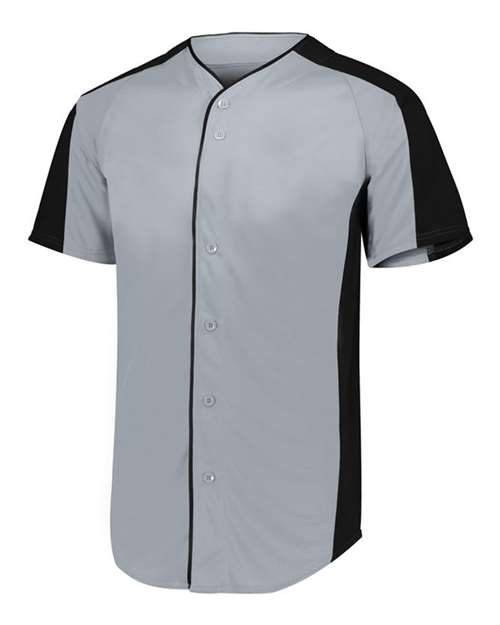 Youth Full Button Baseball Jersey | USA Decoration
