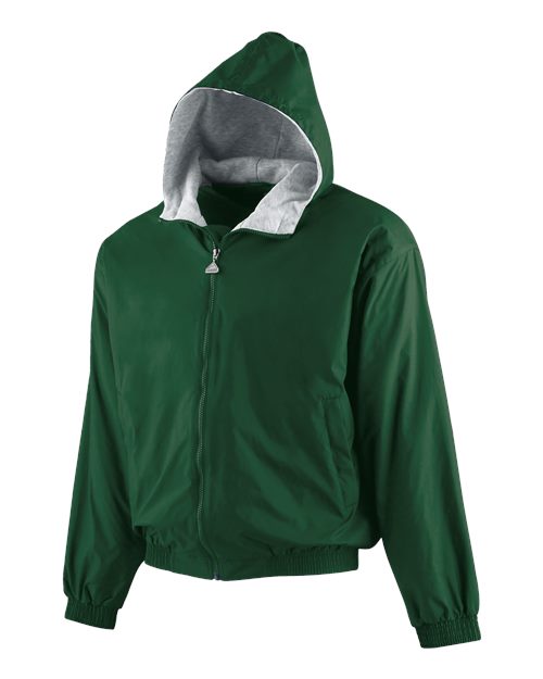 Youth Hooded Taffeta Jacket | USA Decoration