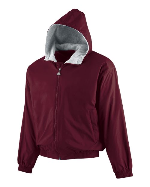 Youth Hooded Taffeta Jacket | USA Decoration