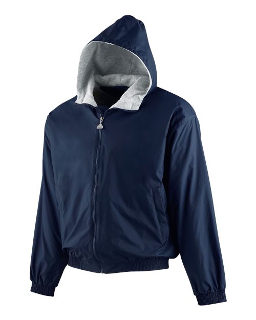 Youth Hooded Taffeta Jacket | USA Decoration