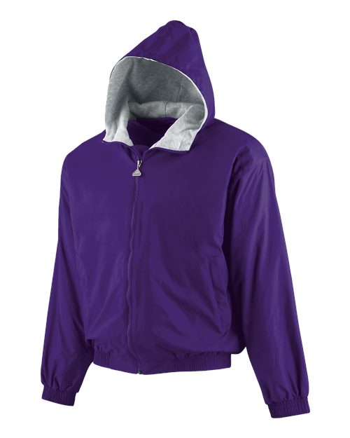 Youth Hooded Taffeta Jacket | USA Decoration