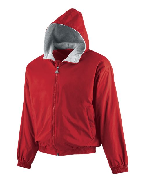 Youth Hooded Taffeta Jacket | USA Decoration