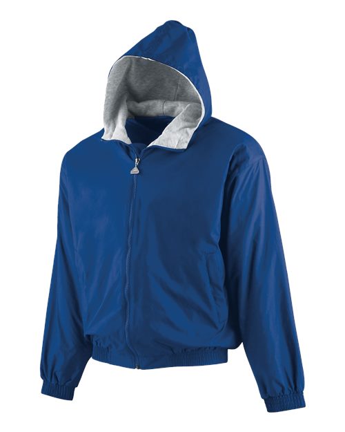 Youth Hooded Taffeta Jacket | USA Decoration