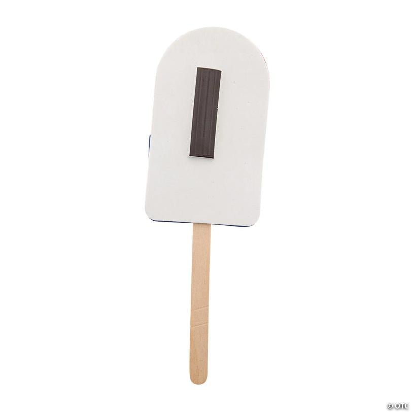 5 1/4" Patriotic Cool Treats Craft Stick Magnet Craft Kit – Makes 12