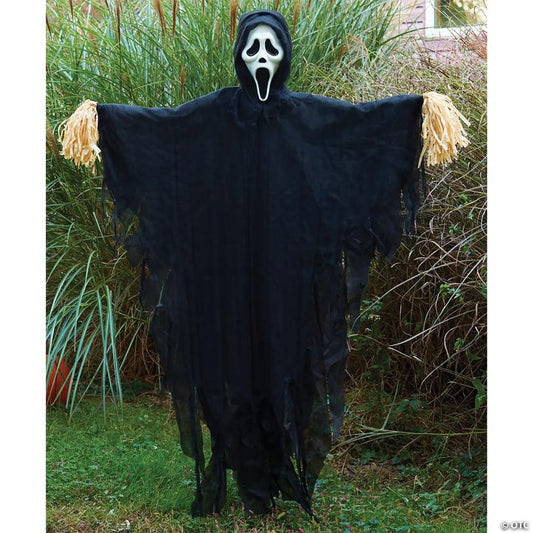 5 Ft. Scream™ Ghost Face® Scarecrow Prop Halloween Decoration