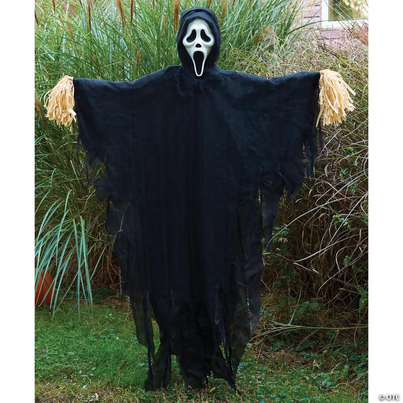5 Ft. Scream™ Ghost Face® Scarecrow Prop Halloween Decoration
