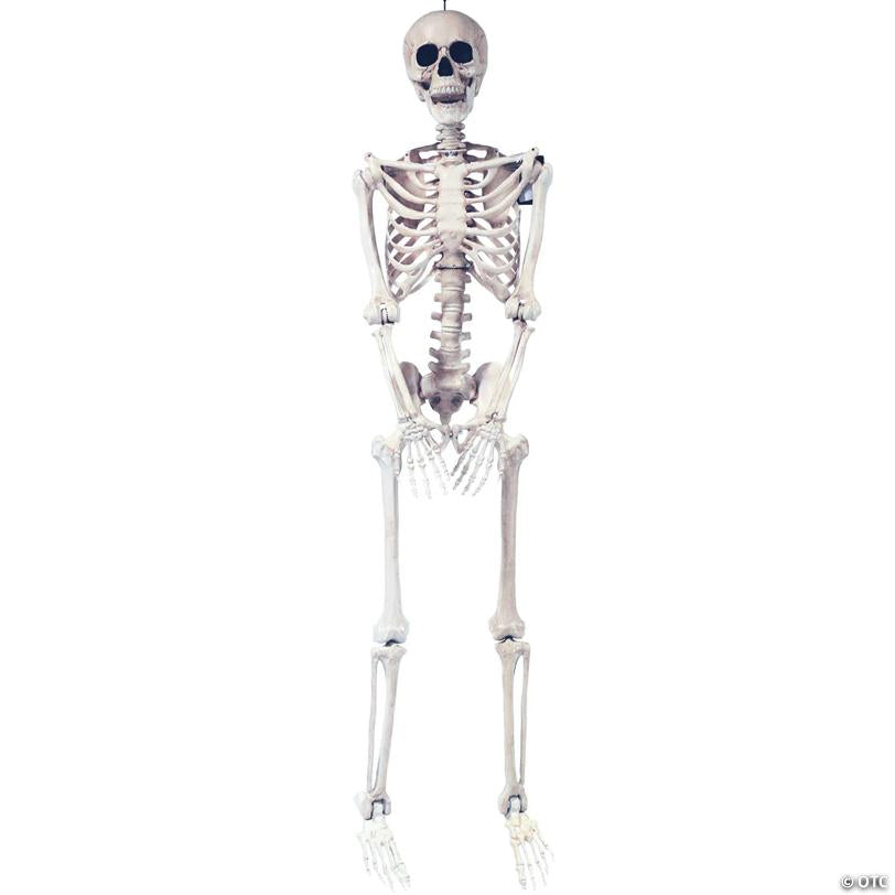 5 Ft. Skeleton Pose & Hold Plastic Halloween Decoration