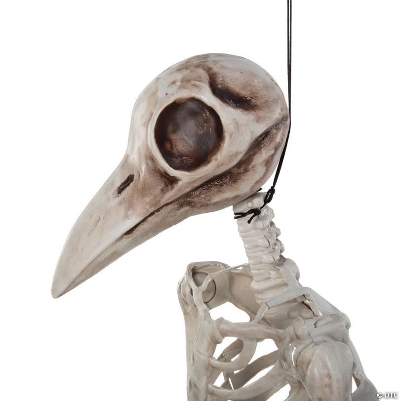 5 ft. Bird Man Plastic Jointed Skeleton Decoration
