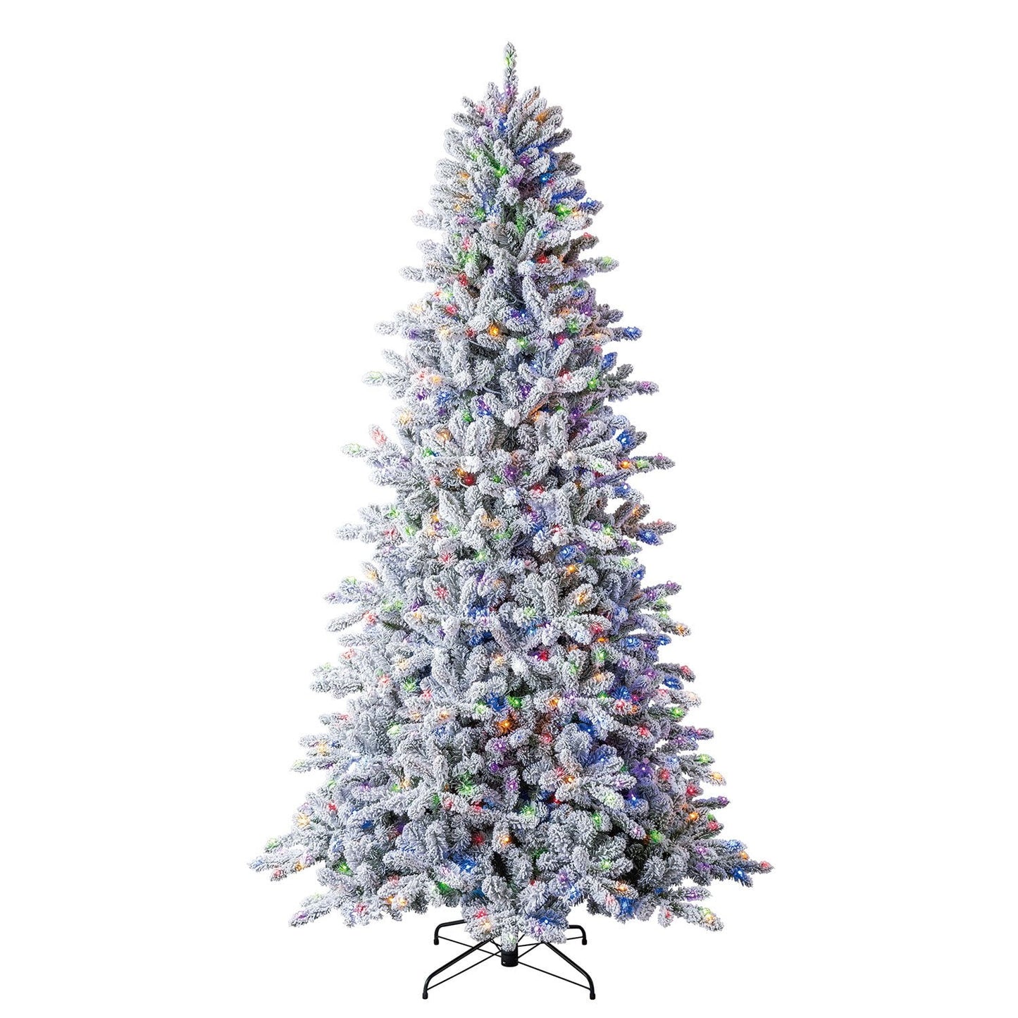 Member's Mark 9' Pre-Lit Flocked Aspen Christmas Tree | USA Decoration®