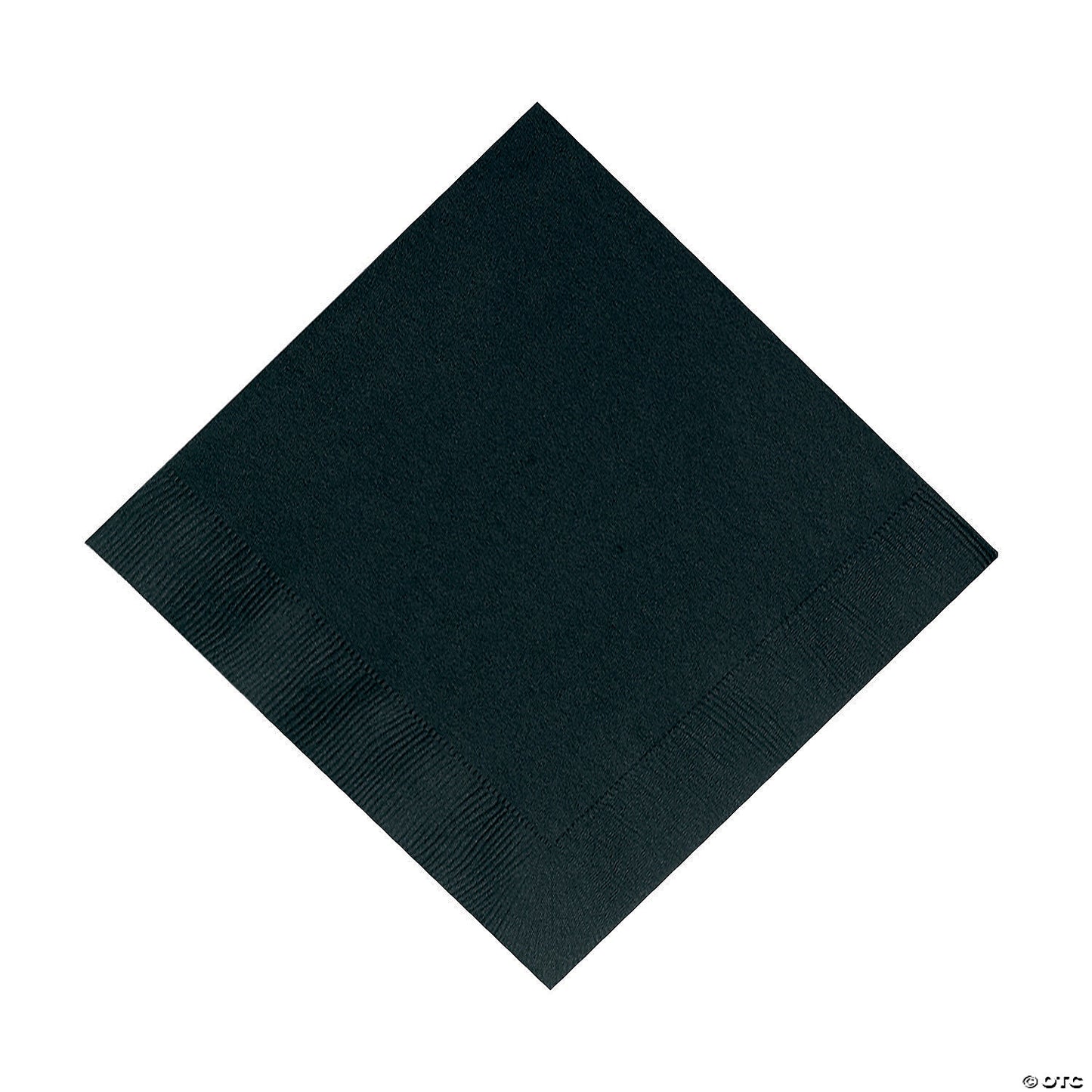 6 1/2" Bulk 50 Pc. Black Luncheon Napkins