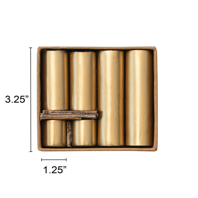 6-Piece Round Metal Magnetic Taper Holders