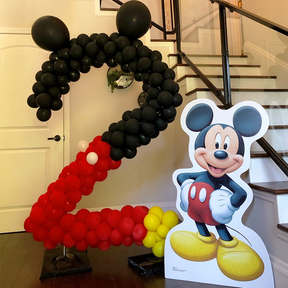 Balloon Number Frame Kit 6 Foot Number 1
