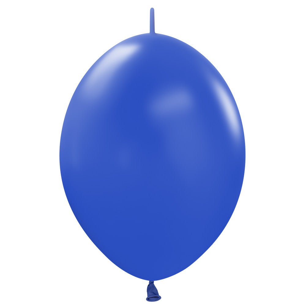 Latex Balloons 6 Inch Sempertex Link-O-Loon Royal Blue