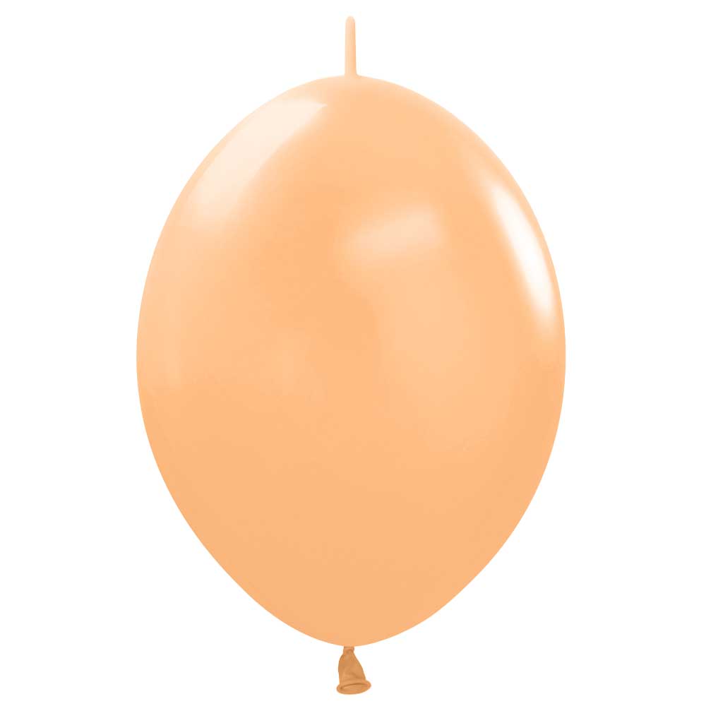 Latex Balloons 6 Inch Sempertex Link-O-Loon Pastel Matte Nude