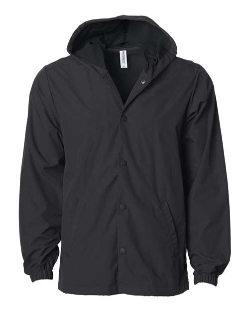 Water-Resistant Hooded Windbreaker | USA Decoration