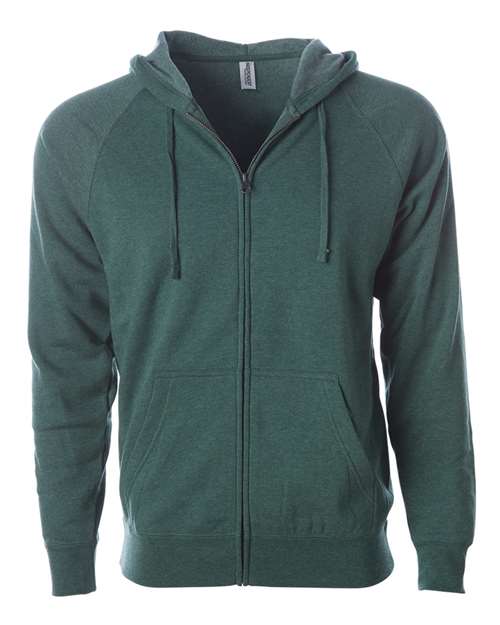 Special Blend Raglan Full-Zip Hooded Sweatshirt | USA Decoration