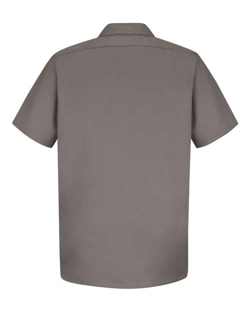 Cotton Short Sleeve Uniform Shirt - Tall Sizes | USA Decoration