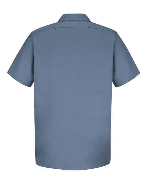 Cotton Short Sleeve Uniform Shirt - Tall Sizes | USA Decoration