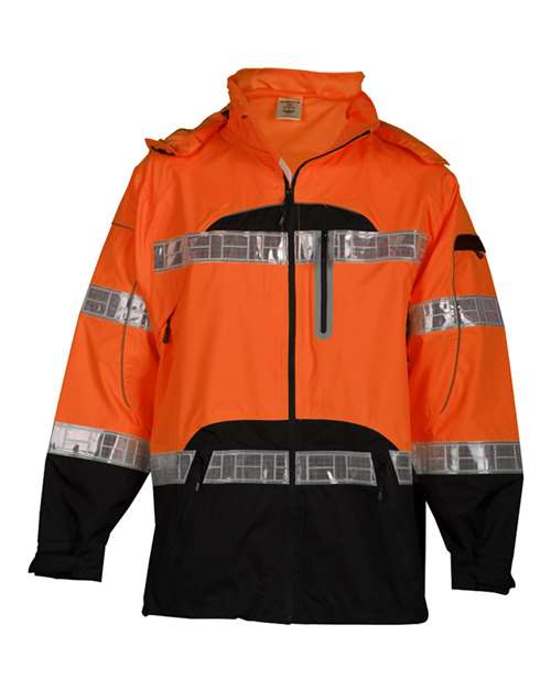 Premium Black Series Rainwear Jacket | USA Decoration