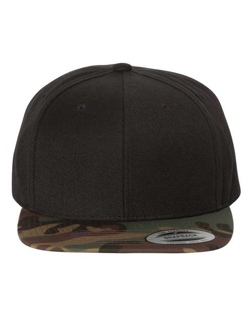 Premium Flat Bill Snapback Cap | USA Decoration